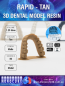 Preview: Monocure 3D - Rapid Dental Resin - 1,25 l - Tan